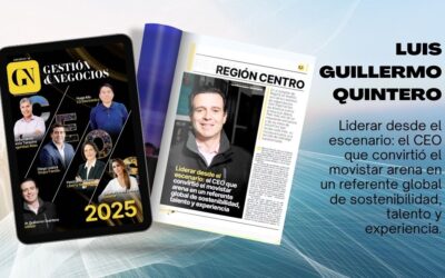 Liderar desde elescenario: el CEO queconvirtió el movistararena en un referenteglobal de sostenibilidad,talento y experiencia