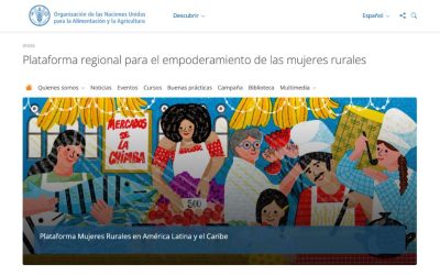 FAO lanza plataforma para el empoderamiento de las mujeres rurales en América Latina y el Caribe