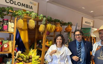 Colombia muestra en Roma su riqueza agrícola y sostenible en la primera Exhibición Global de la FAO1