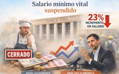 Suspensión del salario mínimo vital y advertencias de impacto económico: voces del sector privado y gremial