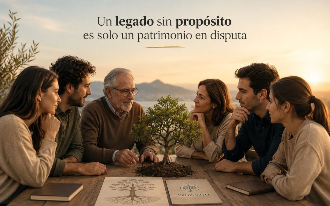 “Un legado sin propósito es solo un patrimonio en disputa”