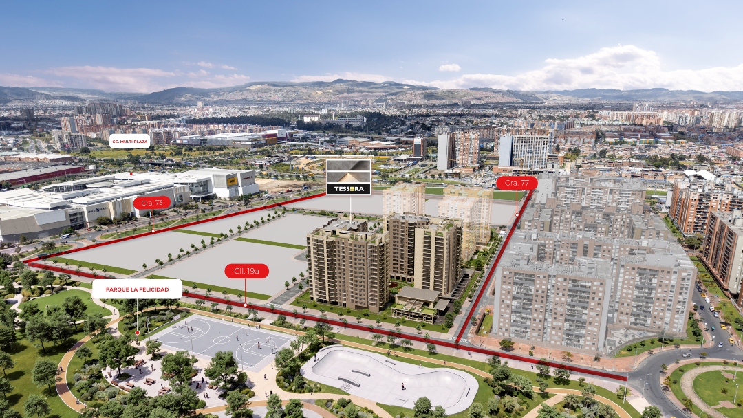 La Felicidad entra en una nueva etapa: el desarrollo urbano que ya supera las 11.800 viviendas en Bogotá